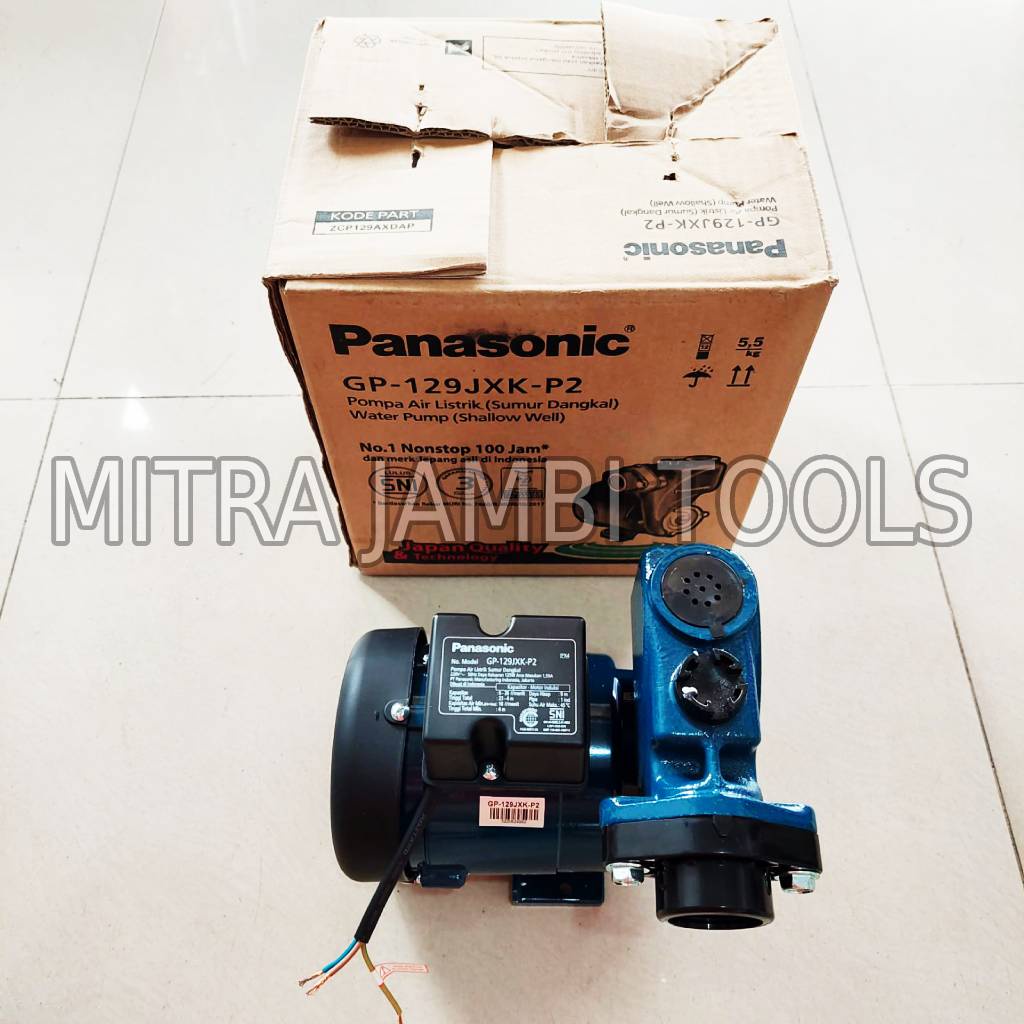 MESIN POMPA AIR PANASONIC GP 129 JXK P2 MANUAL