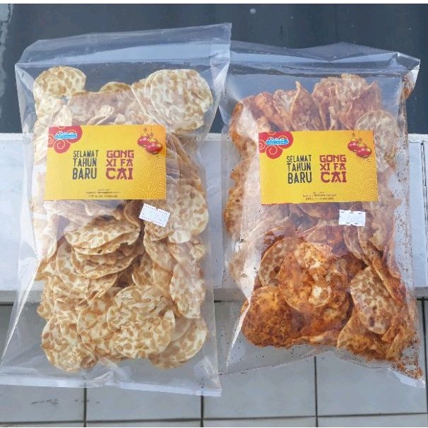 

《 Khusus Grab & Gojek 》Keripik - Kripik Tempe Sogan 250 gr Vegan & Vegetarian