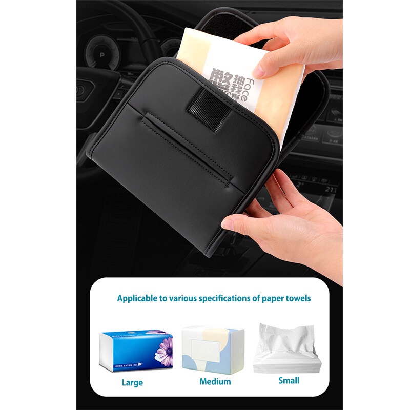 (NEW) Untuk BMW Kotak Tisu Mobil Laci Kursi Gantung tissue box Kreatif Sandaran Tangan box interior Untuk F30/F20/F10/E34/E46/E60/E90/E36/X1/X3/X5