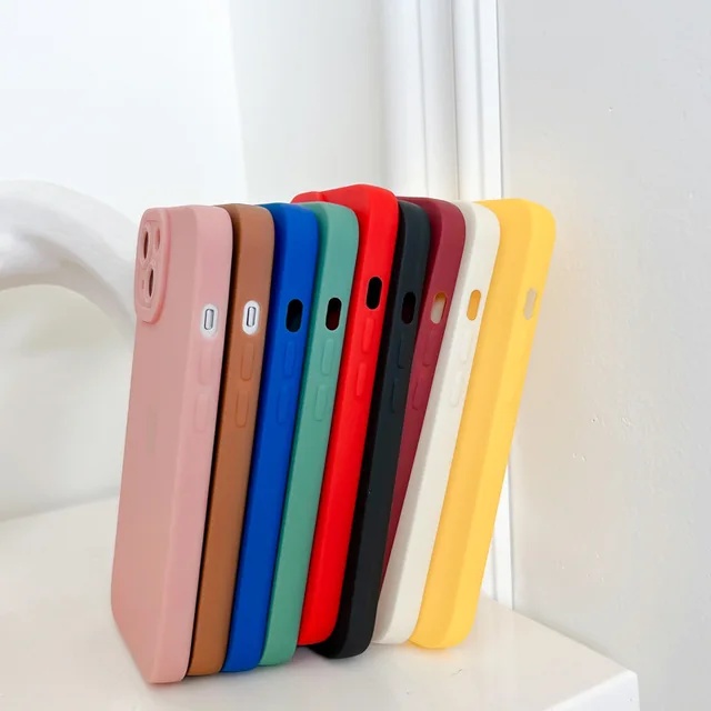 Soft Case Casing Silikon Macaron Pro Camera Xiaomi Redmi Note 4 4X 5 5 Pro 8 8 Pro 9 9 Pro 10 10 Pro 11 11 Pro Poco M3 M3 Pro M4 Pro M5s