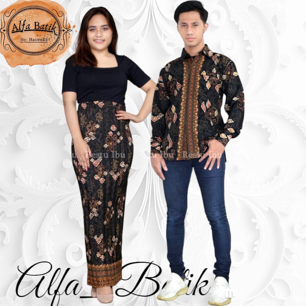 COUPLE BATIK PREMIUM/COUPLE BATIK JUMBO/COUPLE BATIK COD/COUPLE BATIK KONDANGAN/COUPLE BATIK WISUDA/COUPLE BATIK PESTA