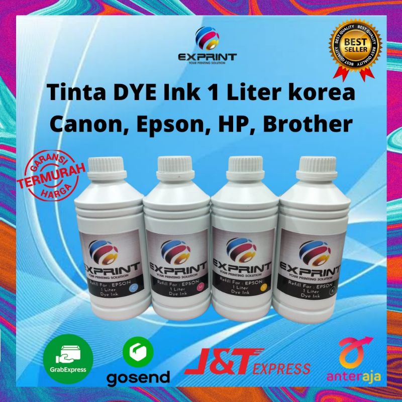 Tinta Refill Printer Dye Ink 1 liter For Canon/Epson /Brother