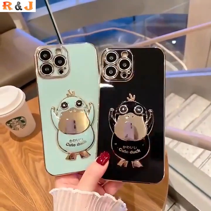 Soft Case Silikon Desain Bebek Untuk Xiaomi Poco F4 GT F3 Poco M4 Pro M3 Pro X3 GT X3Pro X3NFC Redmi Note 10 5G Note9 Note9S Note9 Pro