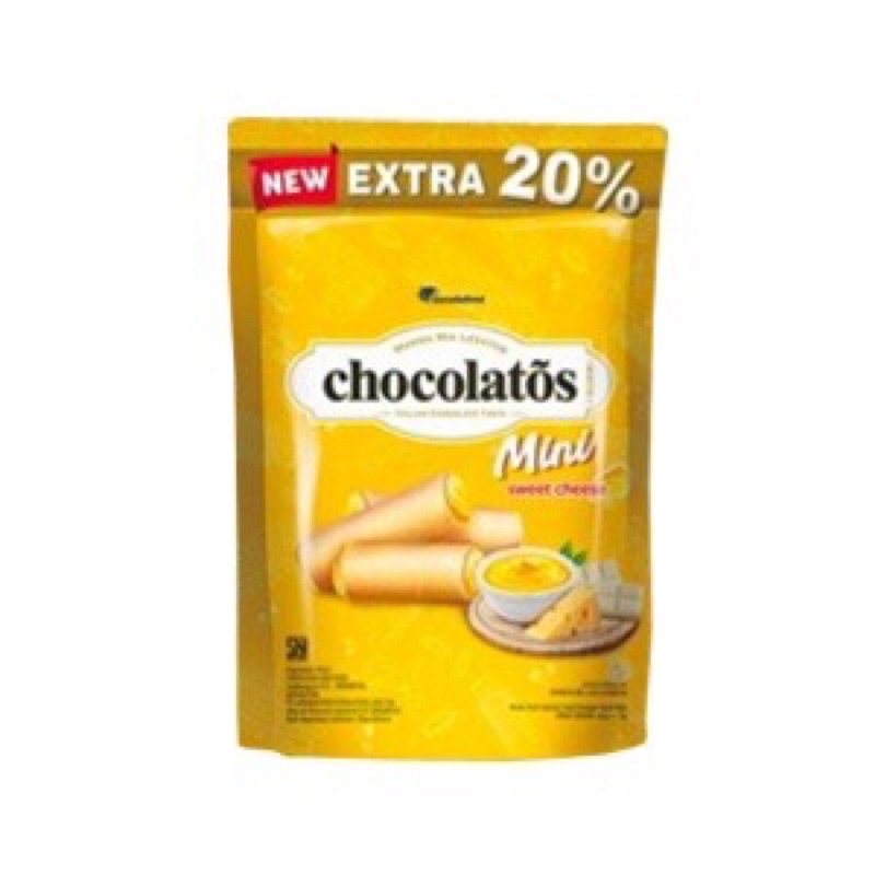 

Chocolatos wafer roll mini cheese 65g