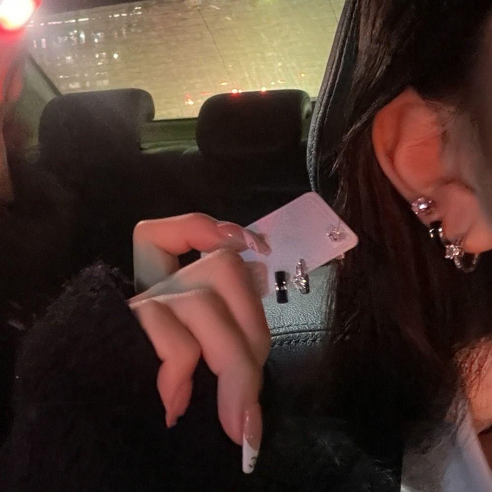 Agustina Wanita Anting Jantung Kepribadian Peri Busana Perancis Logam Vintage Jantung Telinga Stud