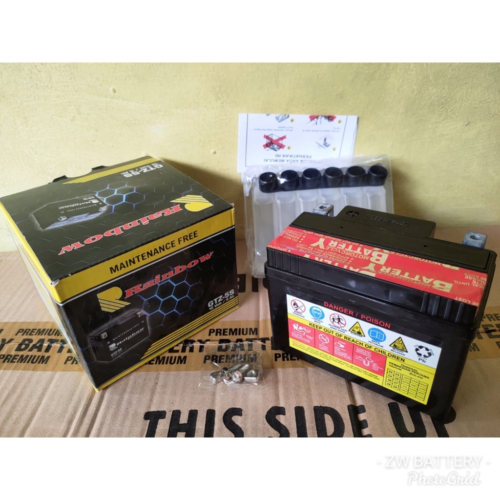 AKI MOTOR JUPITER MX NEW, MX KING, XEON, FINO, X-RIDE GTZ5S RAINBOW MF