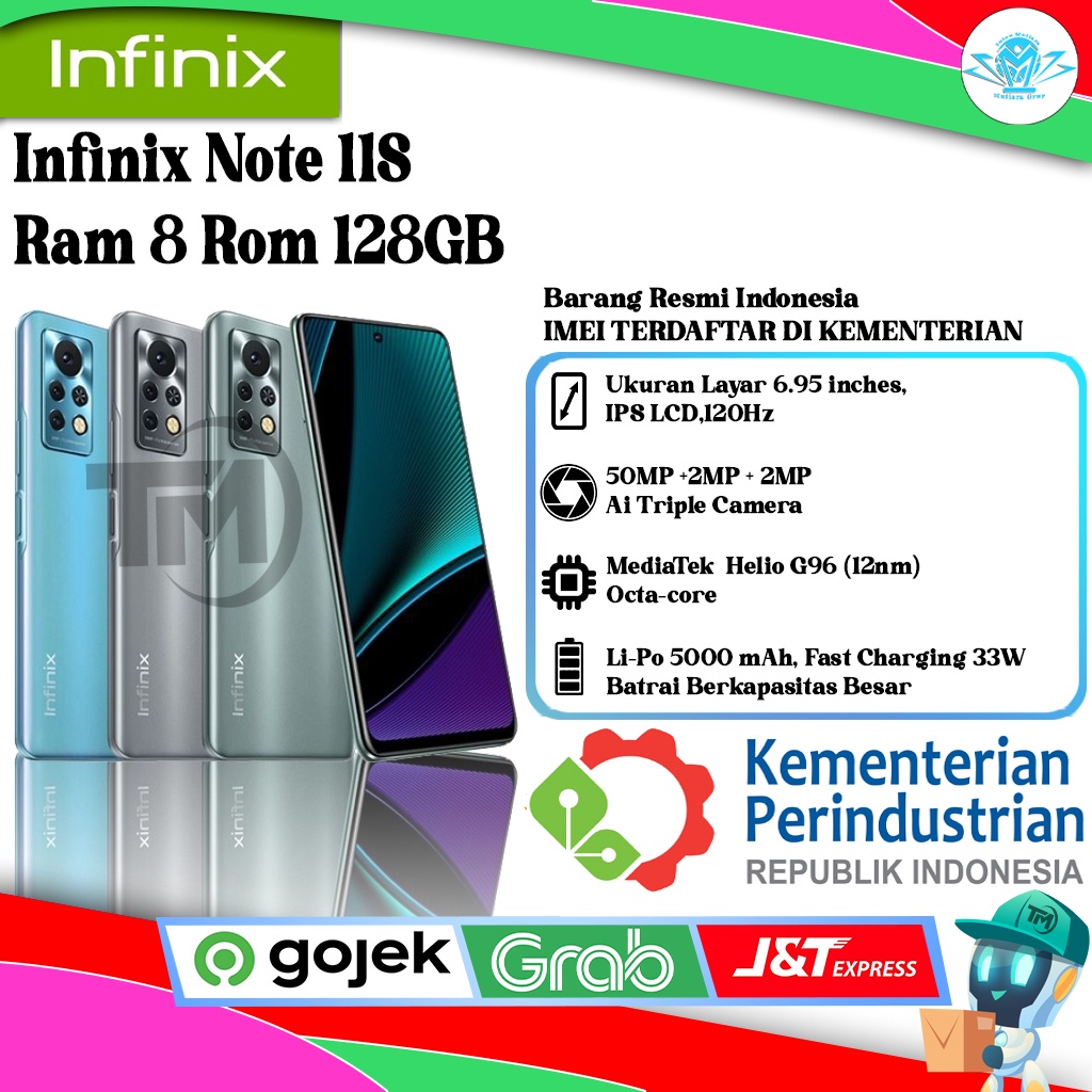 Infinix Note 11s Ram 8 Rom 128GB