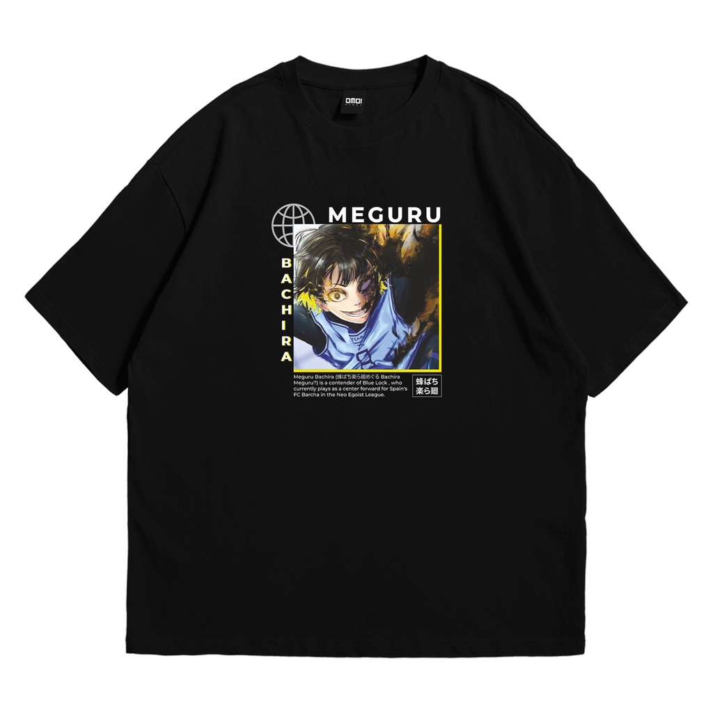 OMS - Kaos Anime Blue Lock Meguru Bachira || Kaos Anime Tshirt || Code : BACHIRA