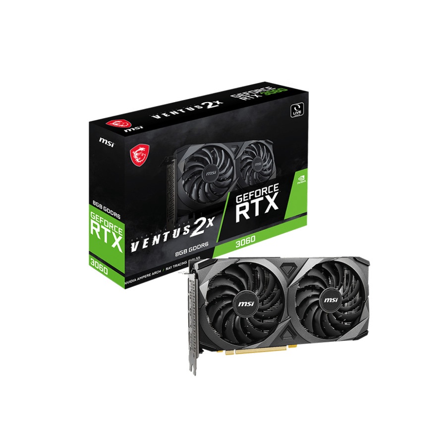 VGA MSI Geforce RTX 3060 Ventus 2x 8GB DDR6