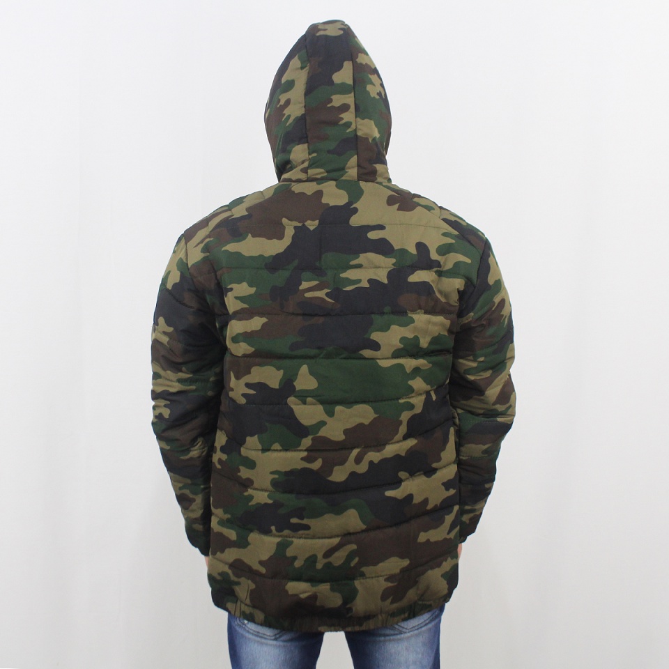 JAKET PUFFER CAMO ARMY HIJAU 01 TEBAL PRIA SIZE M L XL XXL  - JAKET WINTER - JAKET PARASUT TEBAL PRIA - JAKET GUNUNG TEBAL - JAKET HIKING - MANTEL TEBAL