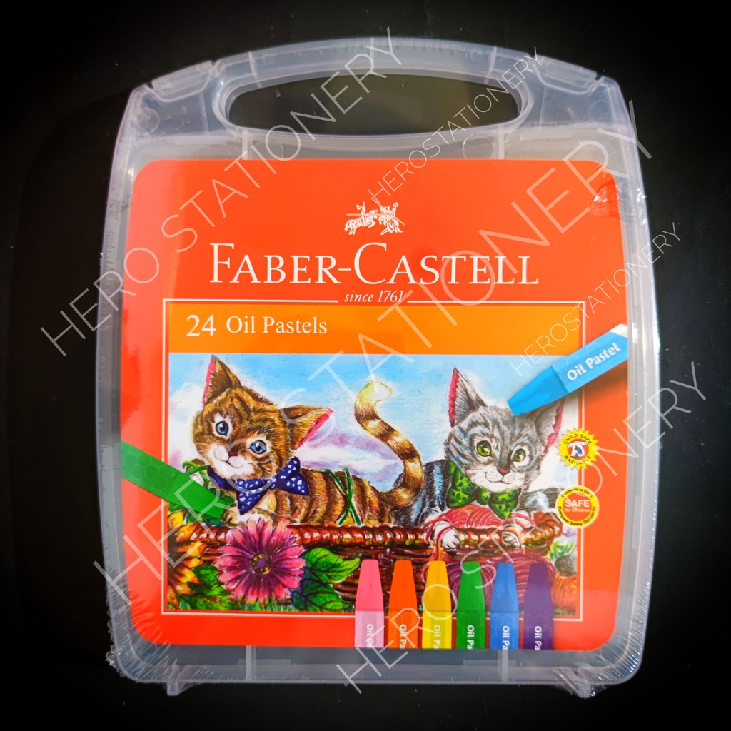 

Krayon oil pastel faber-castell eco set 24 warna