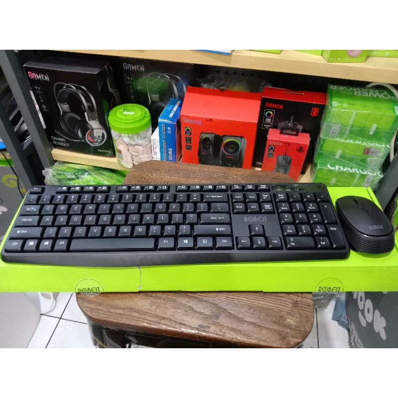 WIRELESS KEYBOARD &amp; MOUSE COMBO KM3100