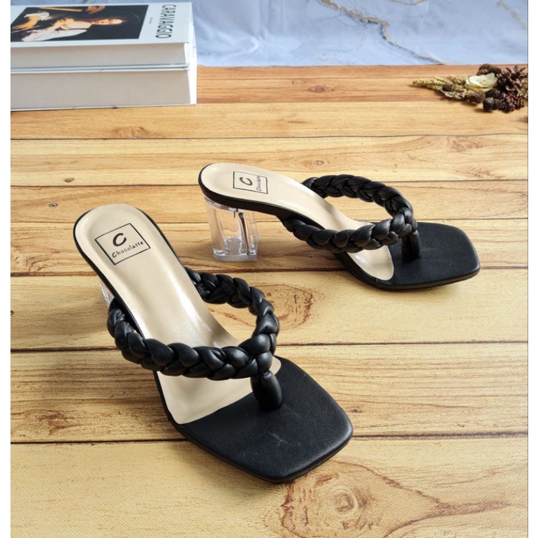 ABBUSHOES AJ 16 hak kaca jepit kepang  umicrona 7cm