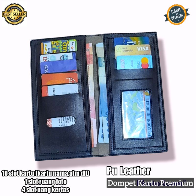 FA Dompet Lipat Dua Dompet Pria Premium Dompet Panjang