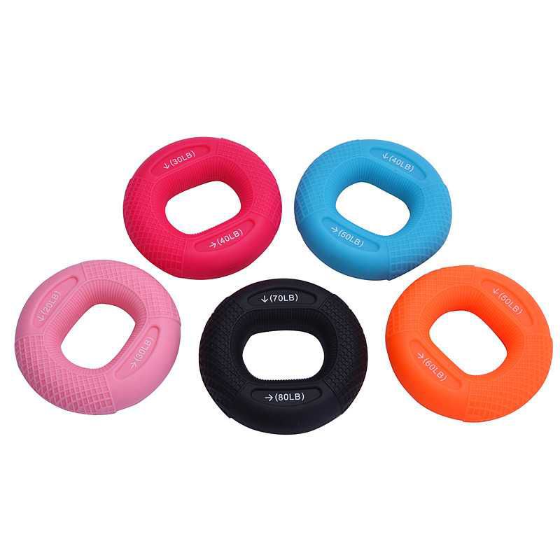 Silicone Ring Hand Grip Olahraga Finger Power Strength 70/80LB - ATG661