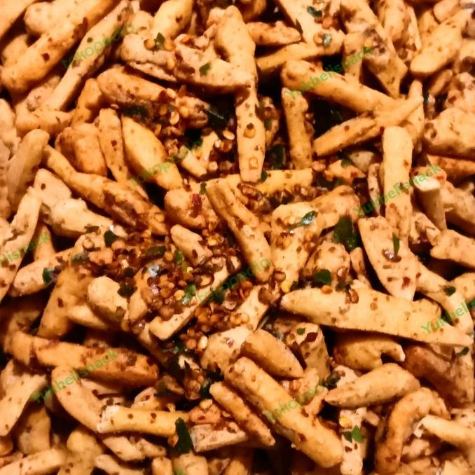 

basreng iris pedas daun jeruk 500gr/basreng pedas/basreng balado