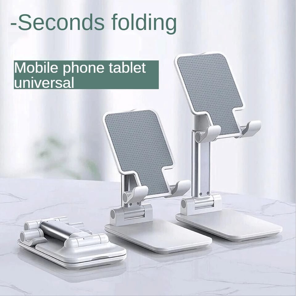 [Eike] - Folding Dekstop Phone Stand Holder HP /  Standing Hp Folding / Holder Phone / Dudukan  Hp