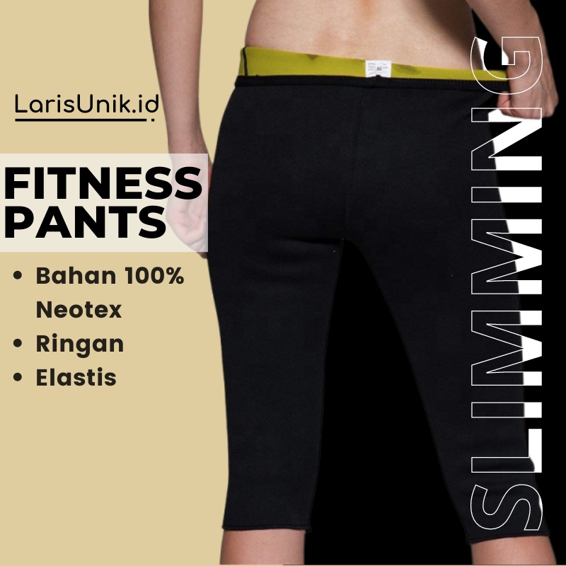 Celana Senam Korset Wanita Pakaian Olahraga Gym Fitness Korset Pelangsing Perut Hot Shaper Pants