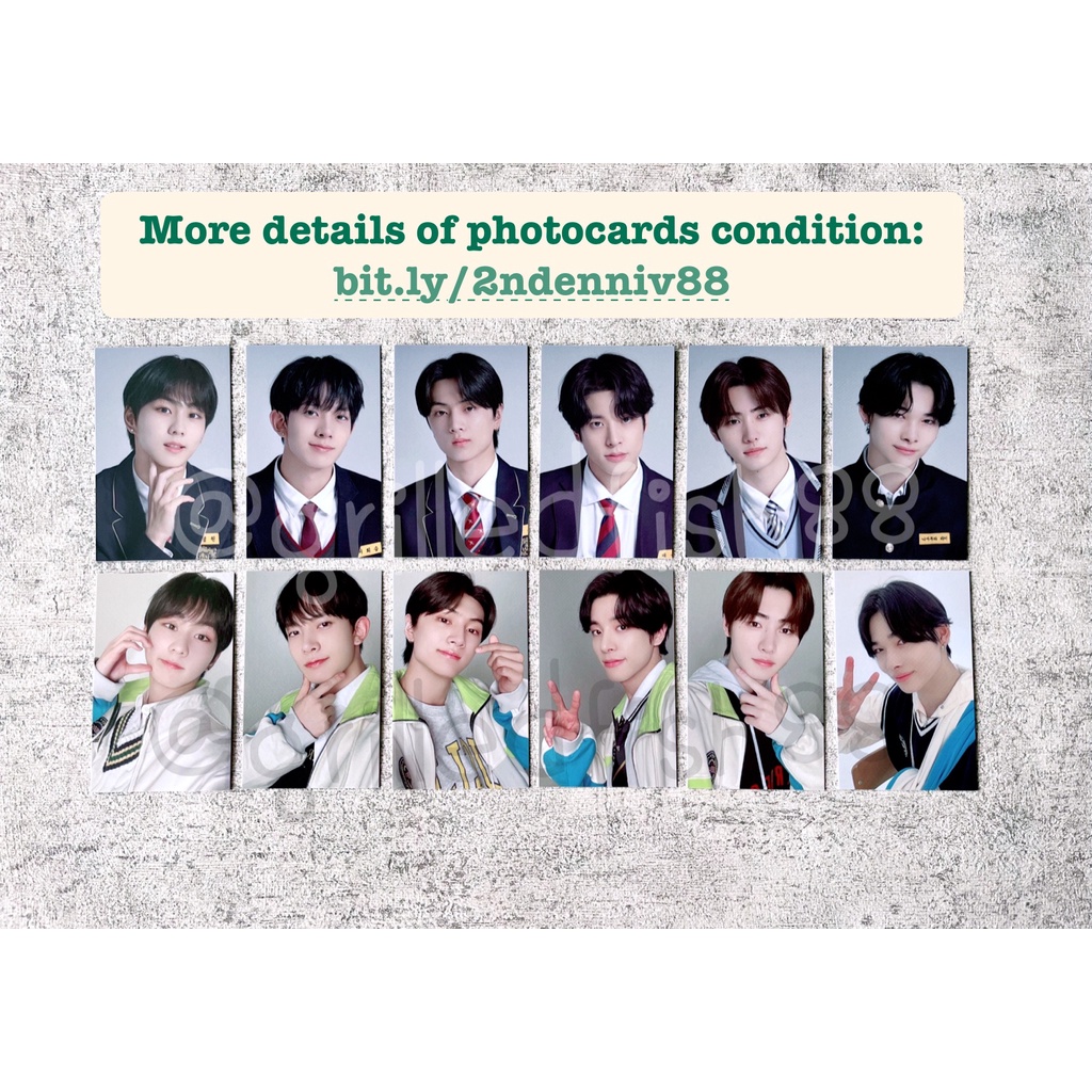 [CEK VARIASI] ENHYPEN 2nd Enniversary OFFICIAL Photocard PC Photo Frame Binder Note ENHA EN- JUNGWON