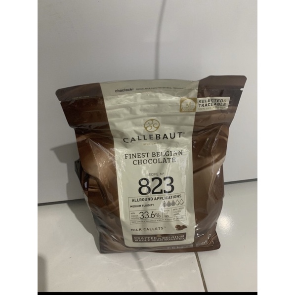 

Callebaut 823 Milk Chocolate Counverture 2,5kg