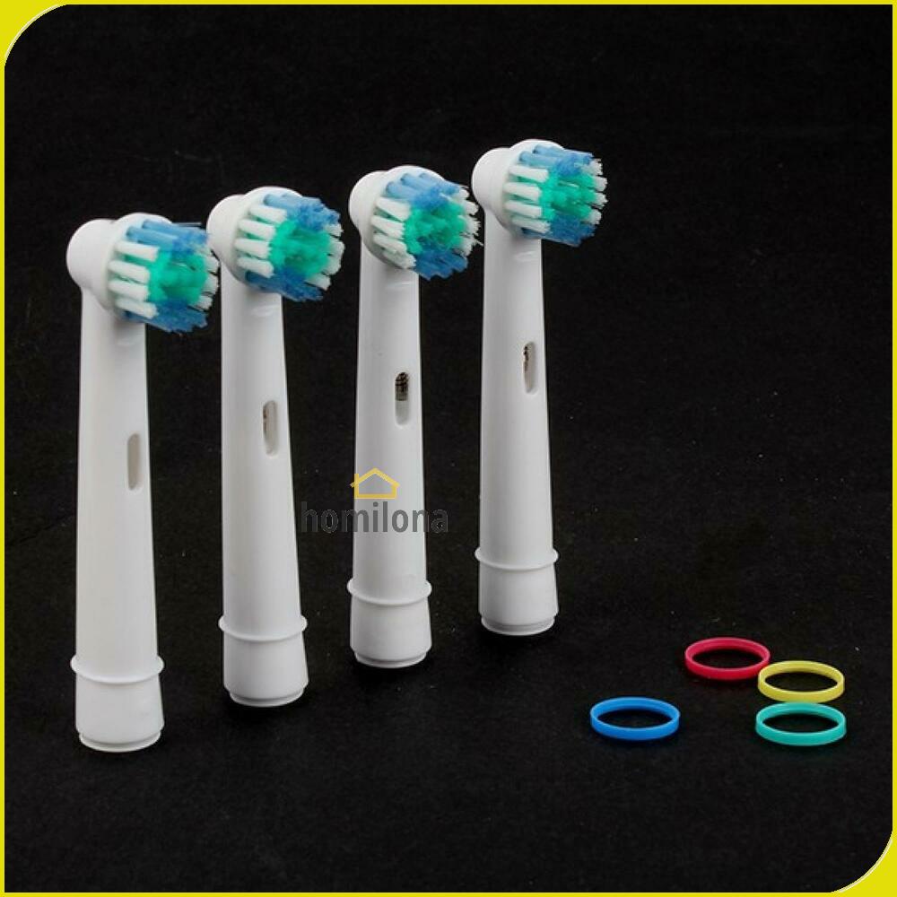 LEZHISNUG Electric Toothbrush Replacement 4 PCS for Oral-B - SB-17A