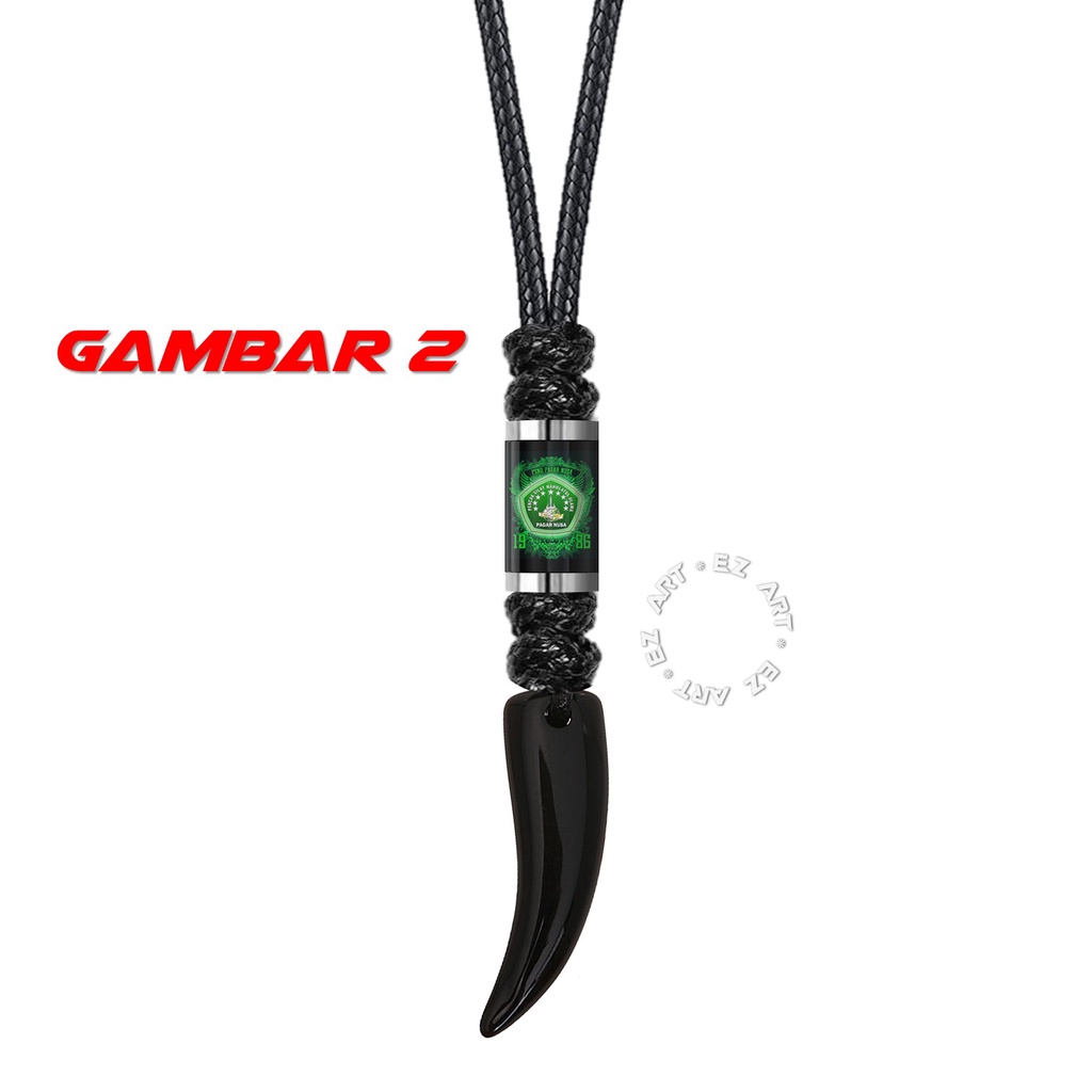 KALUNG BANDUL TARING TABUNG TEMA PAGAR NUSA PENDEKAR SILAT PN TALI KULIT
