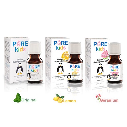 ♥BabyYank♥ PUREKIDS INHALANT DECONGESTANT OIL PURE KIDS/ AROMATERAPI BATUK PILEK ANAK
