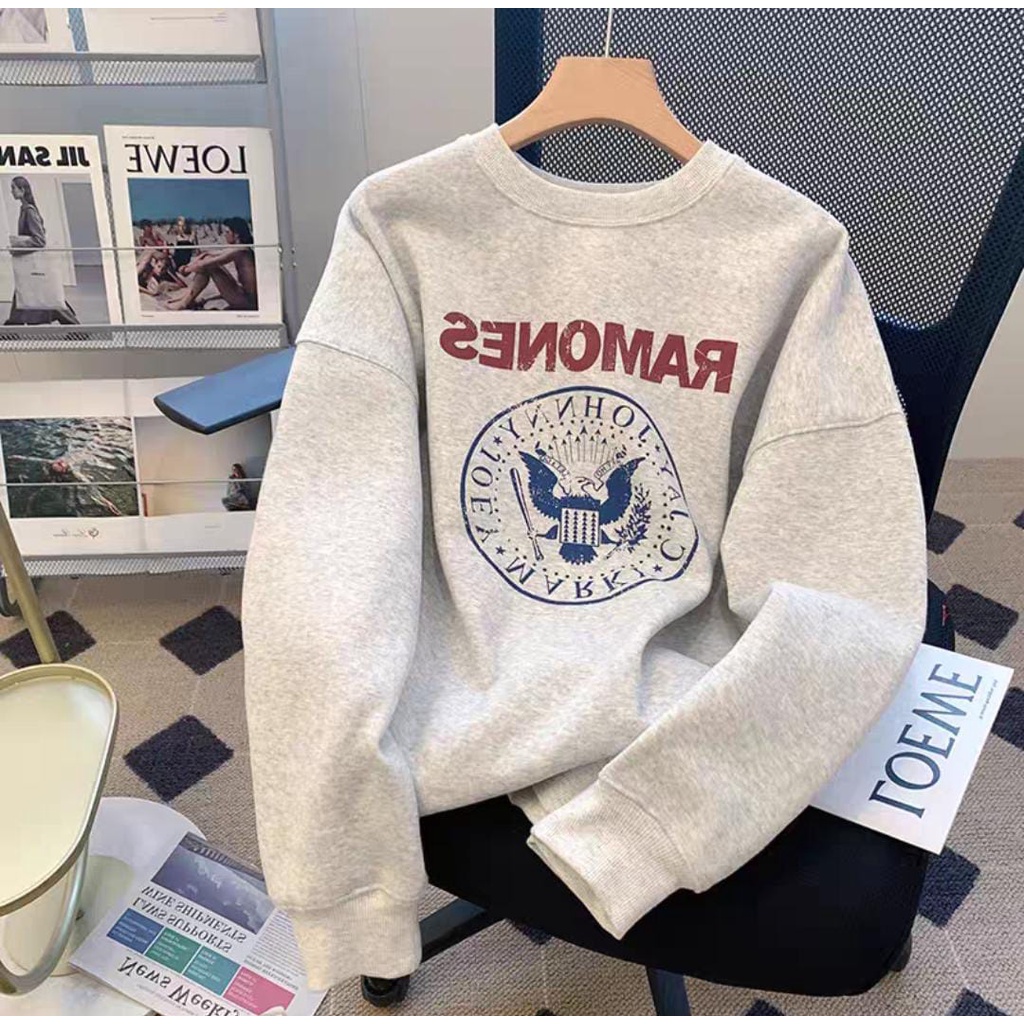 RAMONES LETS GO SWEATER CREWNECK (v1)