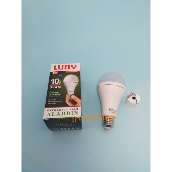 Lampu Emergency Luby Aladdin 10 Watt New