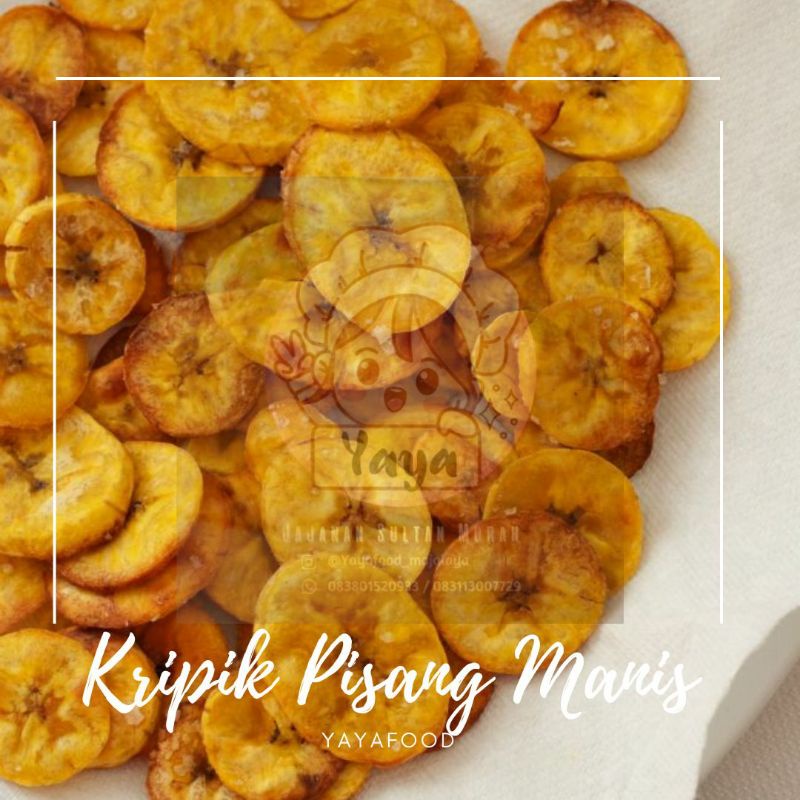 

Kripik Pisang / Kripik Cau asin manis