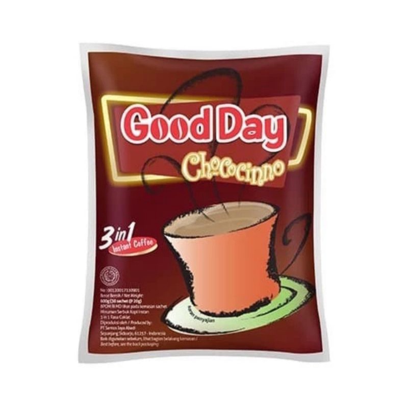 

GOOD DAY Chococino 1 Bag (30 x 20gr)