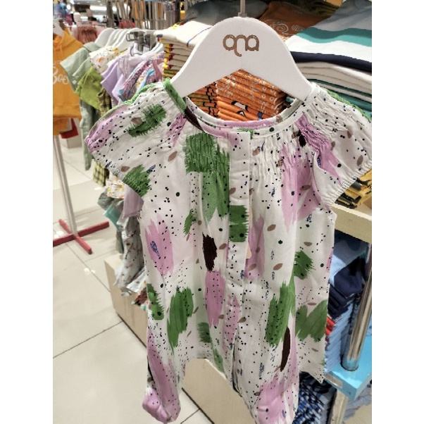 QNA Baju Dress Anak Perempuan Usia 1-4 Tahun