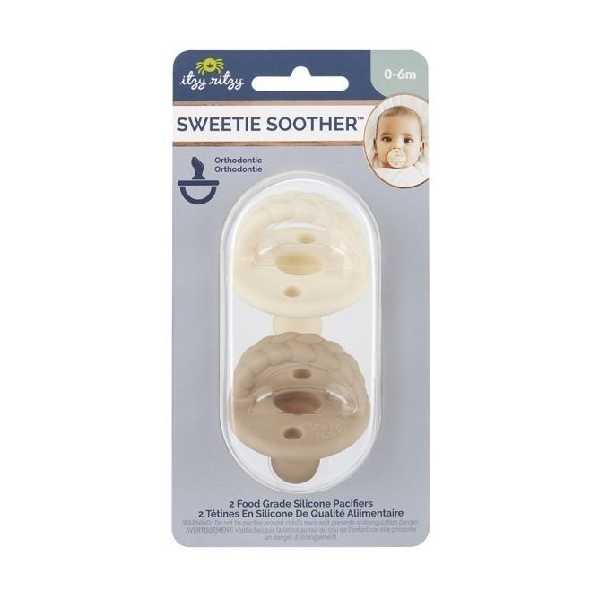 Itzy Ritzy Sweetie Soother Orthodontic SIlicone Pacifier 2pack|Empeng