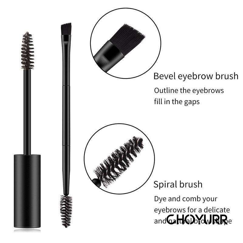 【COD】Brow Gel / Alis Gel / Eyebrow Gel Waterproof  Long-lasting Shape Double-ended Eyebrow Brush Eyebrow Dying Cream-CH