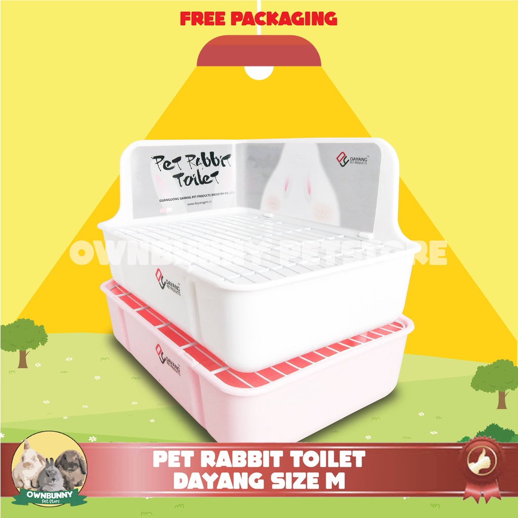 PET RABBIT TOILET DAYANG SIZE M