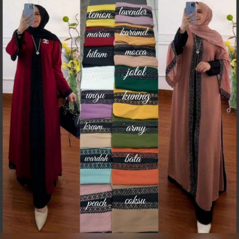 COD || ABAYA ARABIAN || GAMIS BY NILA || GAMIS ARAB || KAFTAN ARAB