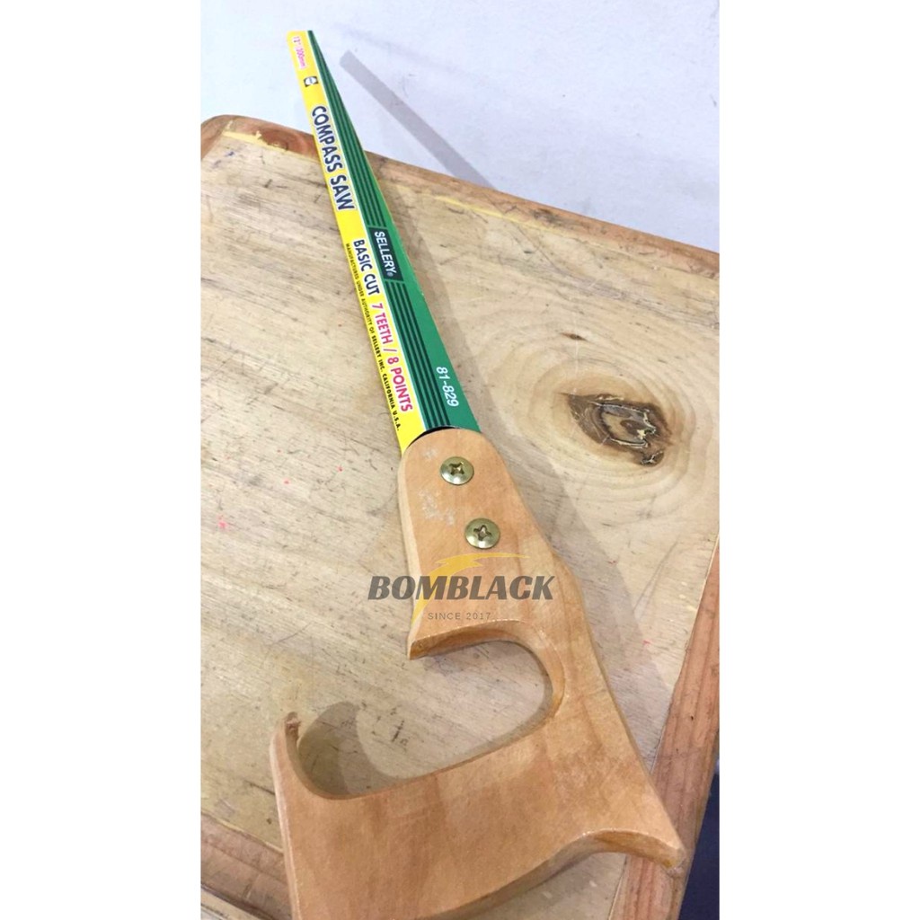 Gergaji Kayu 12 inch SELLERY 300mm Kompas Triplek Bambu Multifungsi