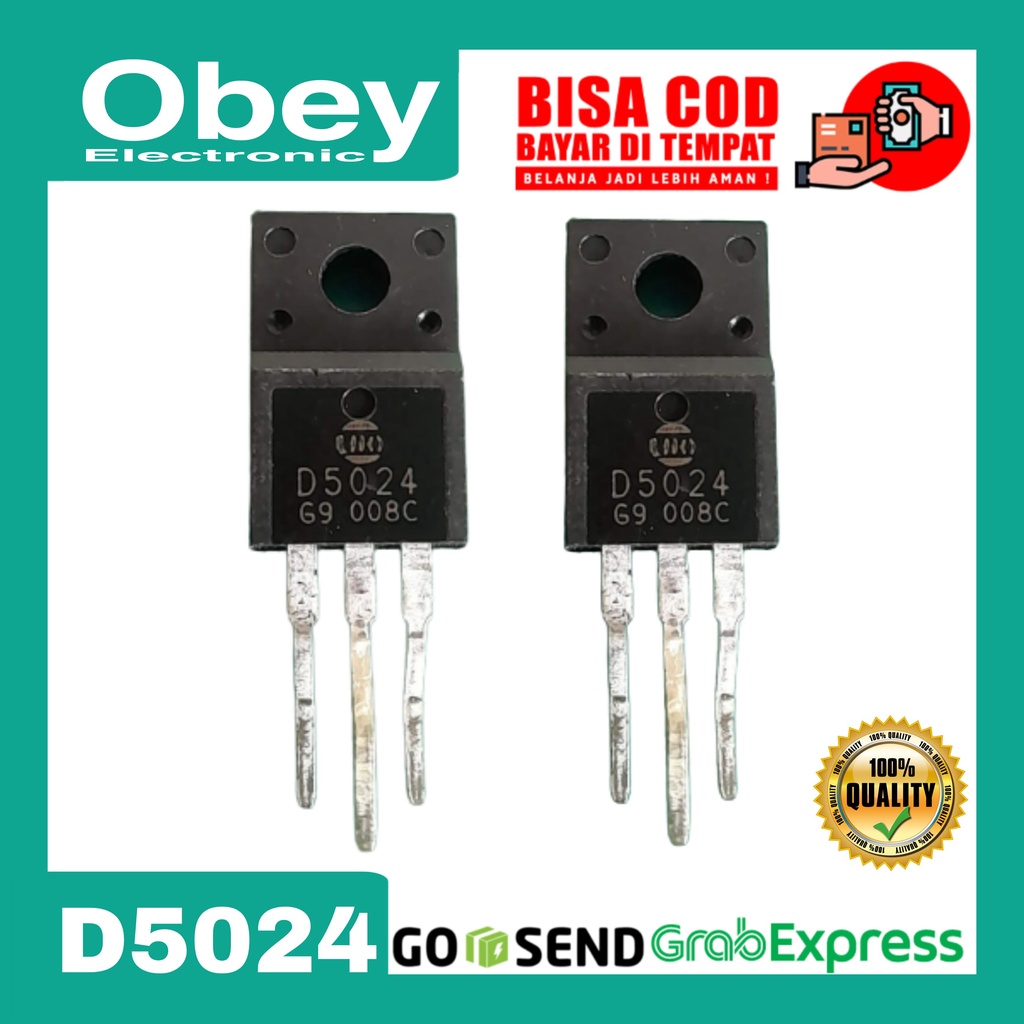 Transistor D5024/D 5024 Kecil