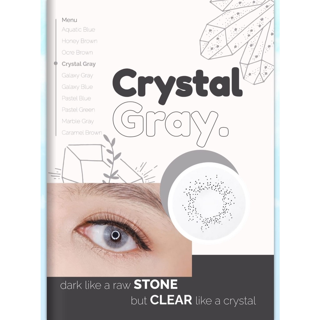 SOFTLENS NEW MORE DUBAI CRYSTAL GREY