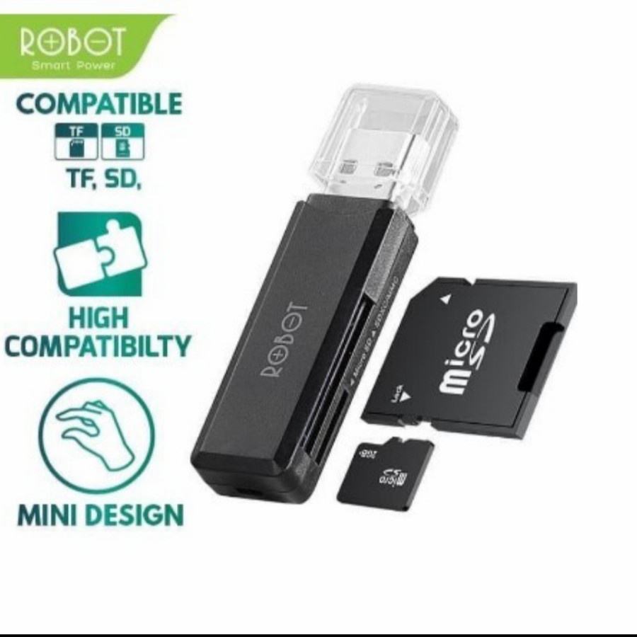 Robot CR102 Card Reader All in One USB 3.0 For TF SD MICRO SD SDXC MMC