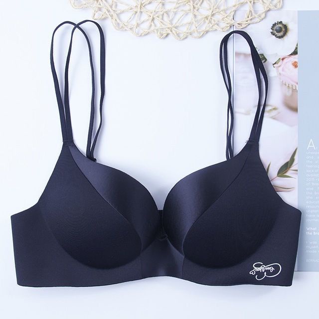 Bra Sexy Wanita Model Push-Up Isi Busa dengan Tali Strap Import