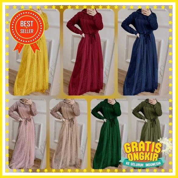 Baju Gamis Terbaru 2022 Wanita Kekinian Disty Maxmara Spassy Nabtik Gamis Wanita Terbaru Gamis Bruka