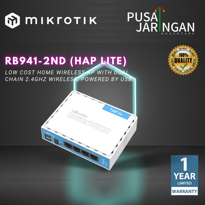 Produk Terbaru Mikrotik Hap Lite Rb941 2Nd/ Rb941-2Nd