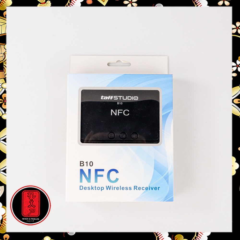 TaffSTUDIO Music NFC Bluetooth Receiver 5.0 - B10 - Black