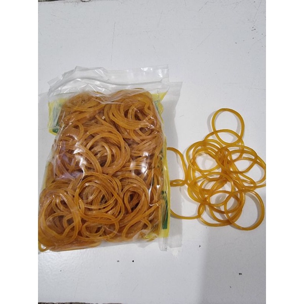 Karet Gelang Kuning &amp; Merah Import 100gram