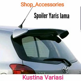 Cvg Spoiler Yaris Lama Bakpao