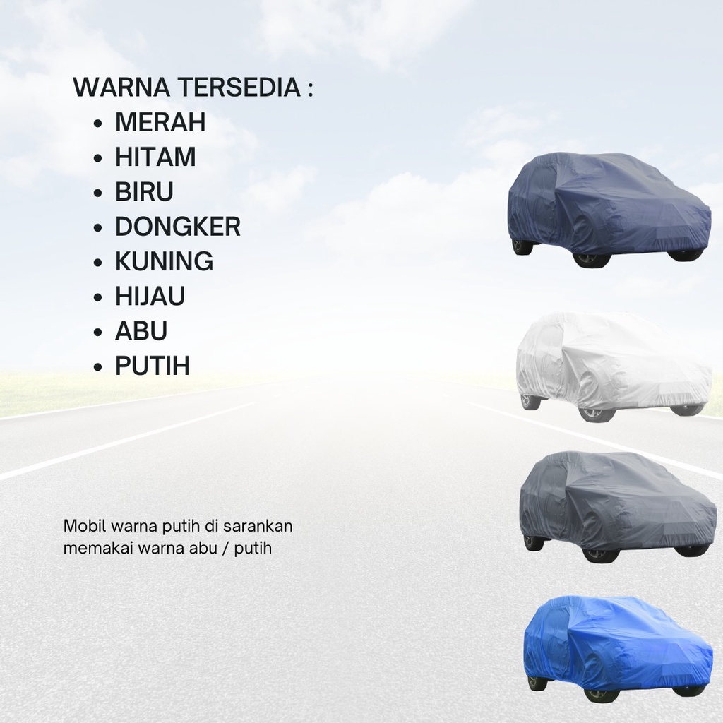 Body Cover Mobil sienta Sarung Mobil sienta mobil sienta waterproof hingga 80% avanza xenia calya sigra avanza lama xenia lama avanza veloz avanza barong mobilio hrv