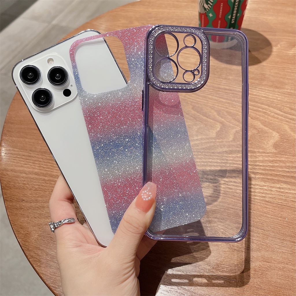 Soft Case Pelindung Lensa Kamera Bahan TPU Untuk iPhone 14 Pro Max Plus 13 12 11 Pro