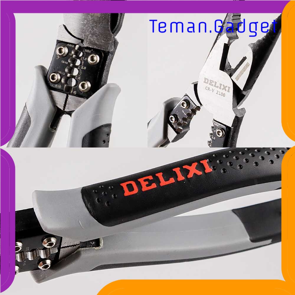 TG-PKK Tang Pemotong Kawat CRV Multifungsi Needle Plier 7 inch - 2106