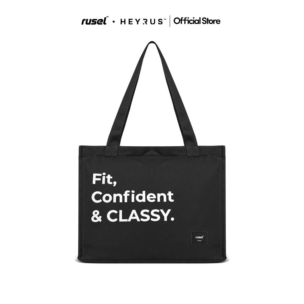 HEYRUS RUSEL I Tote Bag Zuka Black